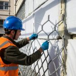 Применение оцинкованной крученой сетки с ячейкой 25x25 мм при монтаже теплоизоляции